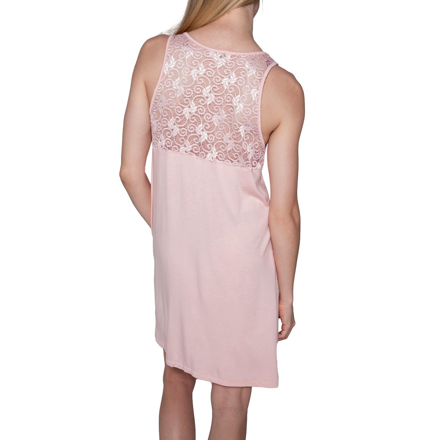 Olivia Short Gown - Seashell Pink Mystique Intimates